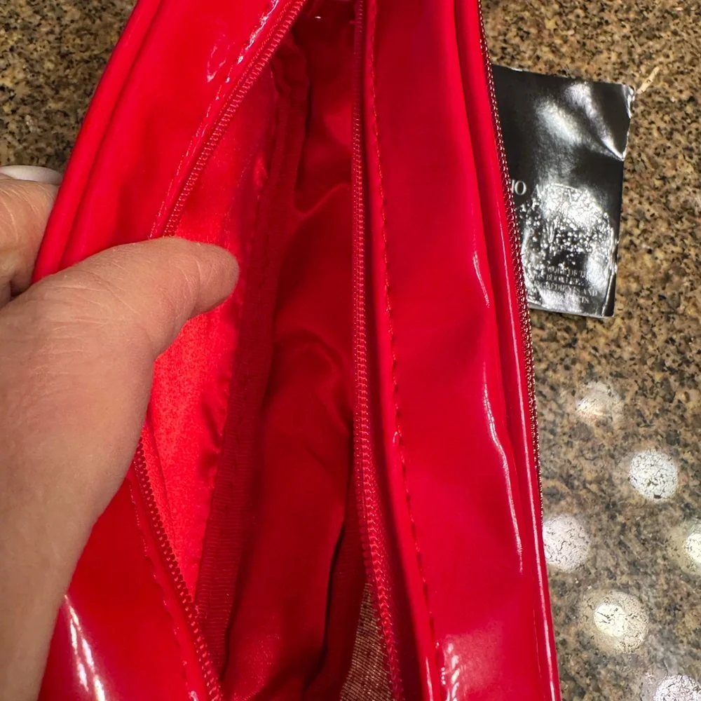 Giorgio Armani Red Women's Makeup Clutch‎ Bag NWT